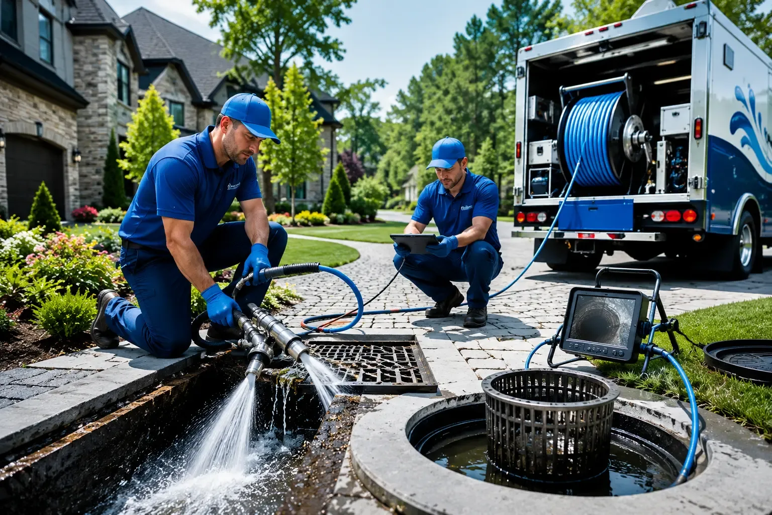 Local outdoor drain cleaning professionals in Derwent, OH